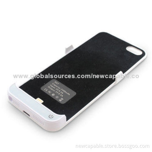 Power Bank Case for iPhone 5, 2,200mAh Capacity